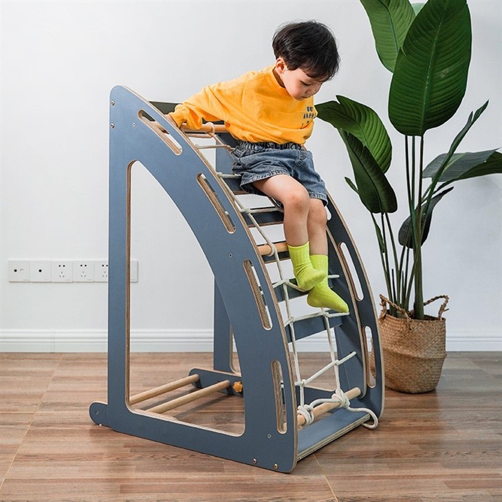 Montessori Wooden Climbing Rocking